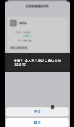 app苹果安装步骤第七步